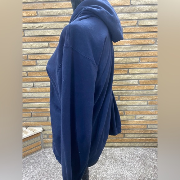 Medium navy pullover hoodie - Picture 4 of 8